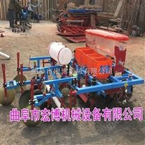 4行花生覆膜播種機   噴藥覆膜機   多功能花生施肥播種機熱