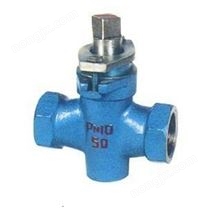 X13W二通内螺纹不锈钢旋塞阀