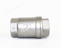 二片立式止回阀