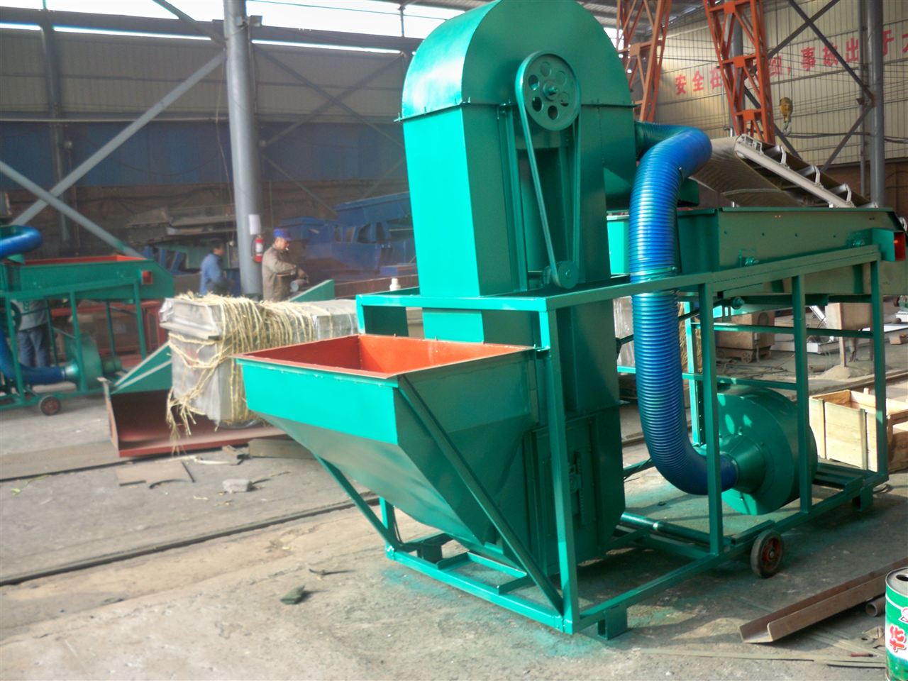 hf30品牌粮食清选筛选机震动分级过筛玉米霉粒除杂精选筛选设备厂家